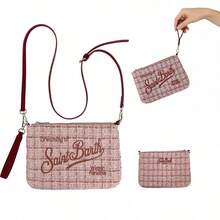 MC2 -SaintBarth-New Women's Clutch, Shoulder Bag, Crossbody Bag, Large Capacity Cosmetic Bag, Handbag - 藕粉色 - 查看 1