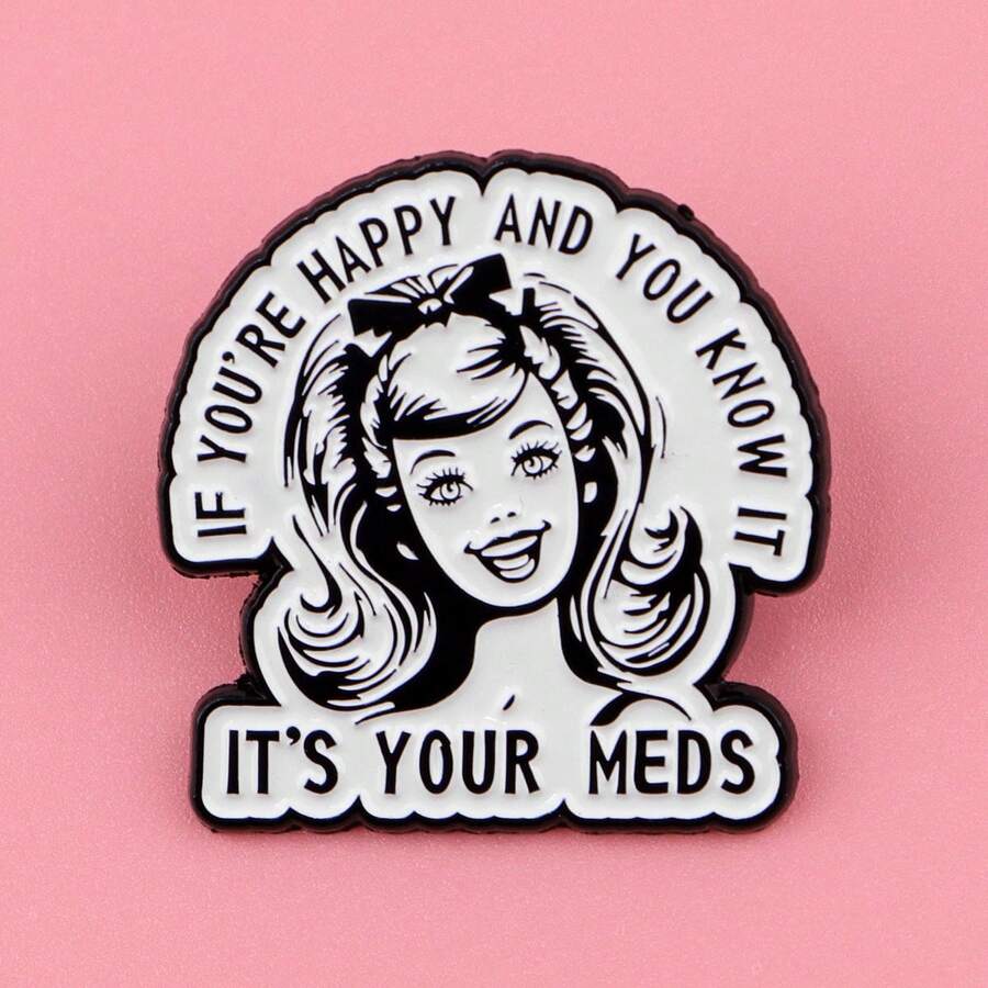 Lapel Enamel Pins And Brooches Badge Pins For Backpacks Bags Backpack Cool Decoration Friend For Gifts