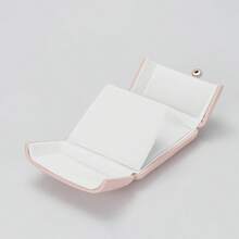 Hộp đựng nhẫn Oirlv bằng da PU cao cấp, khóa cài đôi, quà cầu hôn, hộp đựng trang sức nhẫn kim cương, bông tai, vòng tay, hộp lưu trữ trang sức, hộp đựng nhẫn cưới, hộp đựng mặt dây chuyền, vòng tay, dây chuyền, hộp quà tặng trưng bày, thích hợp đựng nhẫn, bông tai, dây chuyền, vòng tay, quà tặng Giáng sinh, Ngày của Mẹ và các ngày lễ khác, bao bì tinh tế, hộp đựng và sắp xếp đồ dùng cho nữ, vật dụng cần thiết khi đi du lịch - Màu hồng - Hồng - Xem 14