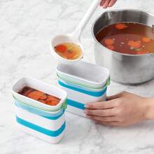 FreezeUp 冷冻食品块制作器，餐食准备袋容器，用于冷冻剩菜和汤 - 查看 5