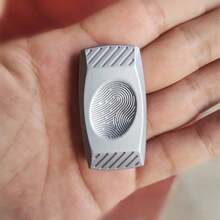 Magnetic Metal Stress Relief Toy: Coin Slider + Knob | EDC Desktop Gadget With Tactile Coin Spinner, Executive Office Toy And Adult Gift Set - Multicolor - View 9