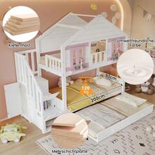 Bed Bases & Foundations - White+Pink - View 8