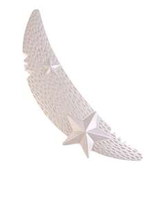 1pc Fashionable Rhinestone Cute Hair Clip, Star & Moon Design, Suitable For Daily Use And Holidays - Multicolor - View 6