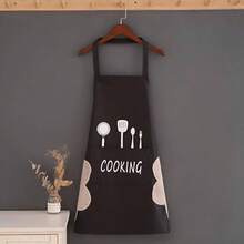 2 Pack Kitchen Apron With 2 Waterproof Arm Sleeves Covers, Drop Resistant With 2 Pockets Cooking Bib Aprons Women Men Chef - 最初的 - 查看 3