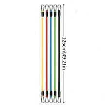 11件套拉绳、阻力带、便携式健身器材、脚踝绑带、胸部扩张器、弹力训练带 - 11 件 - 查看 9