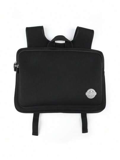 1. 适用于 13 英寸、14 英寸、15.4/15.6 英寸笔记本电脑的通用电脑背包，简约便携，采用结实耐用的潜水面料，配有可调节肩带