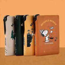SNOOPY 1件 2026年热门美国漫画、花生漫画、卡通动漫周边产品、新学期必备用品、高档笔记本电脑、美国漫画、带笔槽的史努比口袋书、便携式小型笔记本电脑、高档作业本、学生专用作业本、便携式笔记本电脑、各种送给亲朋好友的小礼物、新年礼物、情人节礼物、复活节礼物、随机款式 - 彩色 - 查看 3