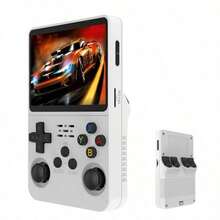 Easypie Selection Ugonetend R36S 64GB Retro Game Console, Built-In 20,000+ Games, 3.5" Screen, Supports 13+ Emulators - Portable Handheld Classic Game Player (Purple) - Xem 7
