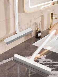 1 pieza Limpiacristales de ventana, raspador de pared para el hogar, herramienta de limpieza para encimeras, raspador de limpieza de cristales - Blanco - Ver 5