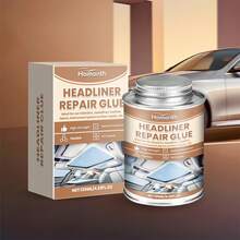 Forro flexible para techo, tela interior, adhesivo para reparación de cuero, reparación de techo de coche - Adhesivo para reparación de techos de 125 ml - Ver 11