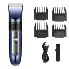 男士电动理发器，USB充电，配备多种尺寸限位梳，让您足不出户即可轻松DIY发型，适合个人使用，也是馈赠男士的理想之选。电池容量800mAh - A - 查看 11