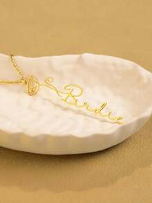 Customized Birthday Flower Pure Silver Name Necklace, Personalized Jewelry, Personalized Gift For Women, Mother's Day Gift, Women's Day Gift, Anniversary Gift - Multicolor - View 5