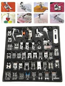 42pcs Sewing Machine Presser Foot Set, Multi-Functional Universal Sewing Machine Accessories, Sewing DIY Tools Full Set, Sewing Machine Parts - 42-piece Set - View 2