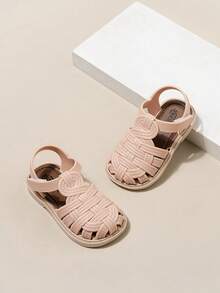 Kids Casual Versatile Flat Sandals - Pink - View 5