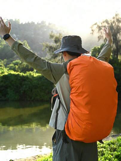 High Quality Backpack Rain Cover, Suitable For 15-25L, 30-40L, 40-50L, 55-65L, 65-75L Large Capacity Backpacks, With Reflective Strips, Dustproof And Anti-Theft, Suitable For Cycling, Hiking, Camping, Travel And Other Outdoor Activities