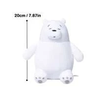 WE BARE BEAR Muñeca de peluche de oso desnudo clásico, muñeco de peluche suave y lindo, decoración del hogar, regalo de cumpleaños, fiesta sorpresa, Halloween, decoración de carnaval - Multicolor - Ver 12