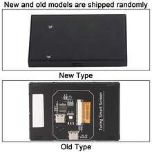 3.5in IPS USB Mini Screen AIDA64 PC CPU RAM Data Monitor PC Sensor Panel Display Temperature Monitor Computer Temp Monitor - Negro - Ver 6