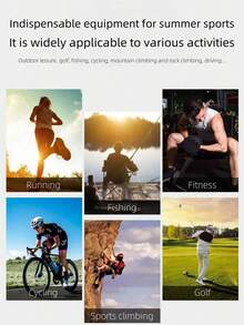 BAMANSHI UPF50+ Sun Protection Arm Sleeves With Gloves | Touchscreen, Anti-Slip, Ice Silk | For Driving, Cycling, Golf, Fishing | Women's Summer Outdoor - Multicolor - View 6