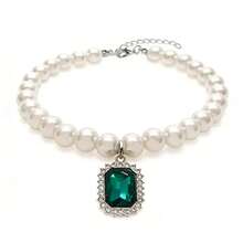 Adjustable Faux Pearl Cat/Dog Necklace, Elegant & Stylish Pet Collar, Durable & Non-Shedding, Suitable For Cats & Dogs - Multicolor - View 8