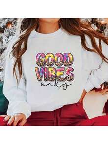 1 Stück/2 Stück/3 Stück Gute Laune Bügelbild Aufkleber, geeignet für DIY T-Shirts, Jeans, Kissen, Rucksäcke, Hüte und Sofabezüge, wasserfest, verblassungsresistent, waschbare Kunststoffaufkleber, witzige Muster, Textildekoration, Bekleidungsverzierung, Bastelbedarf - L - Übersicht 5