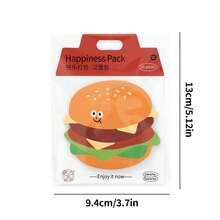 Giấy ghi chú hình người ngoài hành tinh, Bao bì vui nhộn, Vật liệu dính sáng tạo, Tin nhắn văn phòng, Giấy ghi chú, Nhãn dán N - Nhiều màu - Xem 8