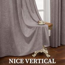 YSTYLE Tende oscuranti al 100%, set da 2, tende termiche effetto lino, tende opache con occhielli, tende insonorizzate, tende per camera da letto, moderne - Rosso - Visualizzare 6
