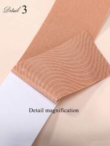 5cm*5m Invisible Self-Adhesive Breast Petals Lift Tape Bra Strapless Nipple Cover Pasties - Beige - View 4