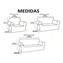 sofás y sofásMelocotton Juego de Protector Cubre Sala Elástico Strech Fit. eva tu Sala sin gastar más. Juego Completo: Incluye Protectores de Sofá de 1 2 y 3 plazas. Ideal para Mascotas Couch Cover. - Beis - Ver 7
