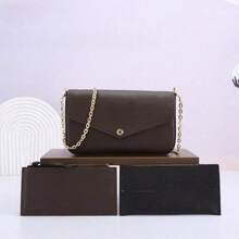 Women Crossbody - Chữ lồng màu đen - Xem 5