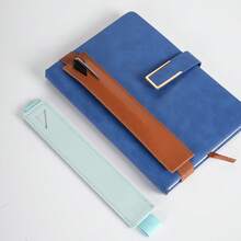 1pc PU Leather Pen Holder, Suitable For Pens, Creative Pencil Case, Protect Your Ballpoint Pen, Stylus, Suitable For School, Office, Business Travel And Tourism, Office Supplies, School Supplies, Back To School Gift, Christmas Gift, Teacher's Day Gift,Stationery,Bag - Multicolor - View 3