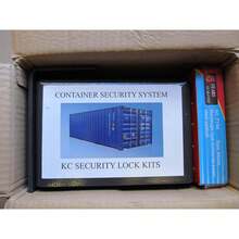 Shipping Container Lorry Warehouse Bolt On Lock Box With Heavy Duty Padlock - A - View 2
