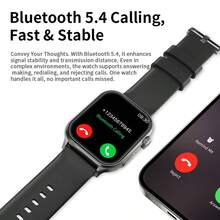 Lenovo Fit F101, Smartwatch Android dan iOS Terbaru 2025, Layar AMOLED Definisi Tinggi 1,96 inci, Mendukung Pemantauan Detak Jantung, Panggilan Bluetooth, dan Fungsi Lainnya. - Grey - View 9