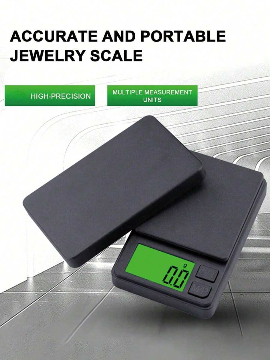 1 chiếc cân điện tử chuyên nghiệp chính xác 1000g - Cân nhà bếp, cân trang sức, cân cà phê, cân bỏ túi di động và dễ cất giữ. Được làm từ chất liệu ABS, bề mặt cân chống trượt và dễ lau chùi. Chức năng trừ bì một chạm. Hỗ trợ nhiều đơn vị: G, Gn, Ct, Tl, Dwt, Ozt, Oz - Nhiều màu - Xem 1