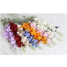 1pc Light Blue Artificial Large Swallowtail Flower, Party Decoration, Holiday Decoration, Wedding Decoration, Home Decoration, Wedding Season Decoration, Easter Decoration, Mother's Day Gift, Suitable For Table Centerpiece, Ceremony Backdrop And Party Decoration - Baby Blue - View 12