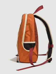 New Outdoor Lightweight Double-Shoulder Backpack, Large-Capacity Travel Backpack, Hiking Backpack For Trekking And Sports - Orange - View 6