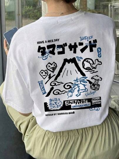 Adventure Style Women's T-Shirt, Standard Fit Retro Streetwear Graphic Tee, Comfortable Hiking Expedition Short Sleeve Top, Unique Crew Neck Urban Outdoor Apparel