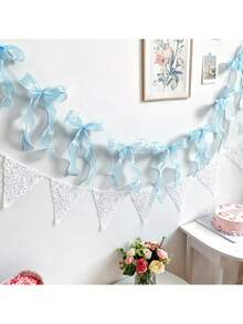 12pcs Bow Decor DIY Accessories, Suitable For Birthday Party, Valentine's Day, Wedding Party Backdrop, Holiday Party Decorations - Bow - View 8