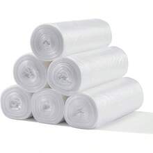Trash Can Liner - 1000 Count Garbage Bags On Perforated Roll - 10 Gallon Multipurpose Office Bathrooms Business Home Commercial And Industrial Needs 24 Inchx 24 Inch - 50 Count (Pack Of 20) - View 5