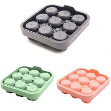 Aimall Rose Silicone Ice Ball Mould Box Ice Compartment Tray For Home Bar Drink Making - 查看 12