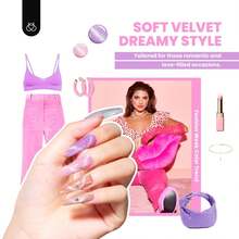 Beetles 20 Colors Cat Eye Gel Nail Polish Set - Glitter Red Green Blue Brown Black, Magnetic Base & Matte Glossy Top Coat, Galaxy Gemlight Soak Off UV Manicure Salon Gift For Women - Galaxy Gemlight - 查看 3