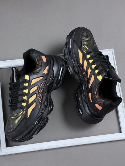 Fashion Casual Men's Shoes,Classic Stylish Men Sports Shoes Lace-Up Running Shoes,Personalized Men Sneakers Street Casual Shoes