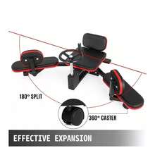 Heavy Duty Leg Stretcher Leg Stretching Training Machine Improve Flexibility - Multicolor - View 3