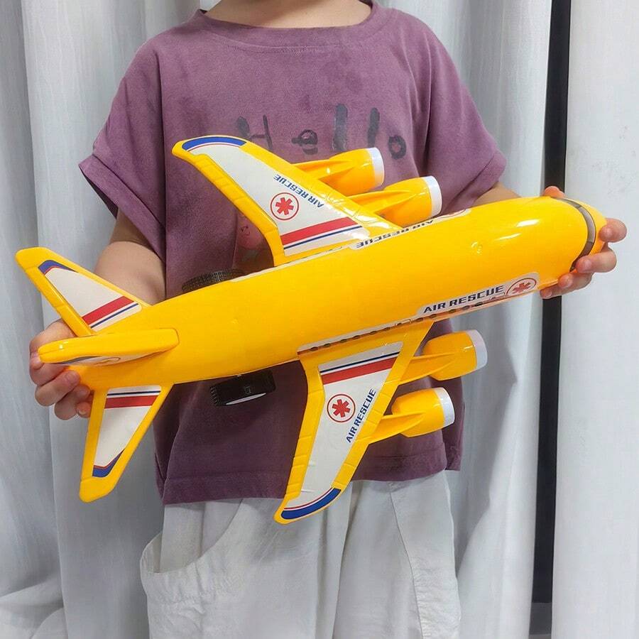 Large Inertial Simulation Airplane Model, Light Passenger Plane Toy Car, Indoor Activity Game Toy, Birthday Party Gift, Holiday Gift