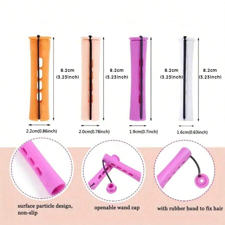 Bộ dụng cụ uốn tóc DIY 10/30/40 món, 4 kích cỡ máy uốn tóc lạnh, có thể uốn tóc không cần nhiệt, phù hợp với tóc dài, trung bình và ngắn, dụng cụ tạo kiểu tóc DIY, trang trí tóc, bộ dụng cụ tạo kiểu tóc, bộ dụng cụ làm tóc, phụ kiện tóc tại nhà, mùa hè, kỳ nghỉ, du lịch. - Nhiều màu - Xem 1
