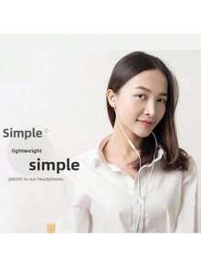 JBL T205 Wired Earphone With 3.5mm Interface For Gaming PC And Cellphone Calling, In-Ear Stereo Earbuds Headset - View 4