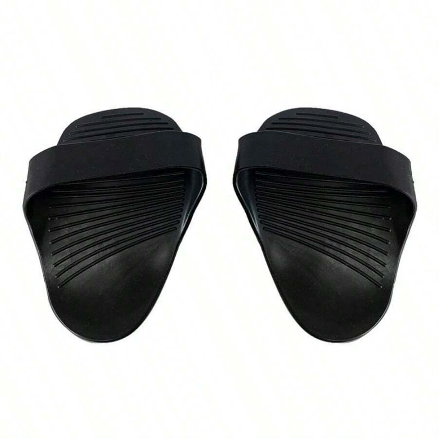 1Pair Silicone Weight Lifting Grip Pads Gloves Non-Slip Palm Protection Hand Grips For Unisex Dumbbell Pull-Up Strength Training - A - View 1