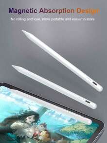 Capacitive Pen Compatible With Apple Pencil 1/2, Prevents Accidental Touch, Multi-Color With Magnetic Suction, Latest Tablet Pen Compatible With Pro, Mini 6, Air 2025-2018, Compatible With Apple Pencil, 90mAh Battery Capacity - Multicolor - View 9