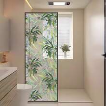 ihomeli Green Planet Window Privacy Film, Rainbow Window Sticker, 3D Decorative Window Vinyl, Colorful Glass Window Sticker, Static Cling Window Decal Without Glue - one-size - View 5
