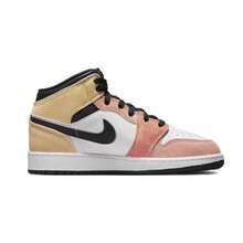 Nike Air Jordan 1 AJ1 GS Mid Flight Club Magic Ember Sundial DX4365-800 - Multicolor - View 3