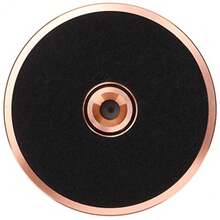 Zyyini Estabilizador de Peso Récord LP de Aluminio con Nivelación de Burbujas Estabiliza la Velocidad de Rotación Mantiene el Nivel del Tocadiscos para Tocadiscos de 50Hz Oro Rosa - Oro rosa - Ver 7
